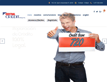 Tablet Screenshot of centralcreditgroup.com